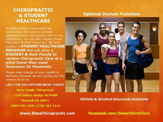 Student Chiropractic Healthcare Program